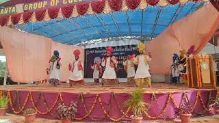 Punjabi Luddi Dance by GC Nalagarh  HPU Youth Festival 2024 GGC Hamirpur [upl. by Mel]