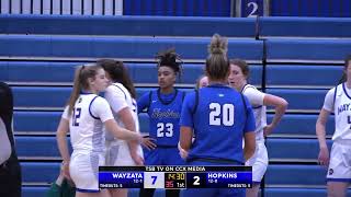 High School Girls Basketball Wayzata vs Hopkins [upl. by Riess729]