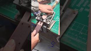 Leather belt buckle installation process Smart tools can increase work efficiency [upl. by Neicul890]