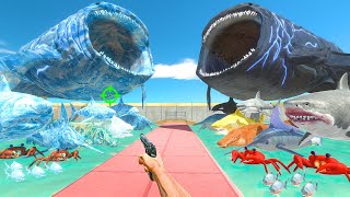 FPS Avatar  Sea Monsters vs Ice Itself  Animal Revolt Battle Simulator [upl. by Ahsenrad]