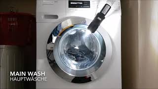 Allergen Cycle Miele W1 WKH272 TwinDos Washing Machine Powerwash Allergo Wash Allergy Cycle [upl. by Leihcey715]