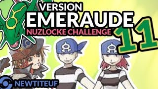 POKEMON EMERAUDE 11  Le Team Aqua à Poivressel  Nuzlocke Challenge [upl. by Conall96]