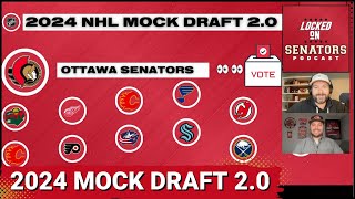 2024 NHL Fan Mock Draft Part 2  Draft Rankings 3836 [upl. by Ahsa]