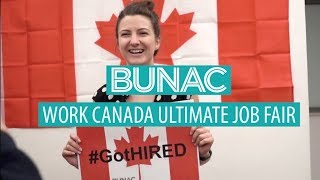 BUNAC Work Canada Ultimate Job Fair [upl. by Aronal]