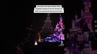 spectacle de drone Disneyland Paris saison Noël 2024 [upl. by Hilary]