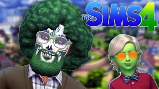 I made a cursed vegetable family in the Sims 4 [upl. by Frodina]