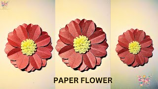 origami flower  how to make 3d origami a wonderful flower thistle tutorial  origami 2024 [upl. by Godliman]