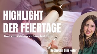 Highlight aller Feiertage  Simchat Tora [upl. by Eirrotal984]