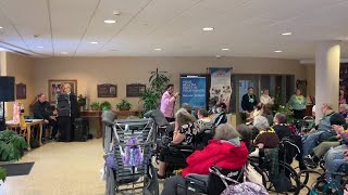 Terry Buchwald performs at Catholic Healths Living Independently For Elders [upl. by Cord]