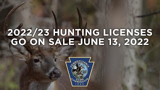 202223 Hunting Licenses Go On Sale June 13 2022 [upl. by Lucic527]