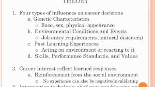 CareerTheories [upl. by Aloysia202]