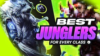 The BEST JUNGLERS For EVERY Class To Carry In EVERY Rank  League of Legends Jungle Tier List [upl. by Lennej]