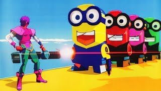 piderMan and Minions Ragdoll Mayhem120 Minion Madness Ragdoll Fails with SpiderMan [upl. by Leonteen]