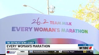 Every Womans Marathon brings thousands to Savannah [upl. by Anawaj]