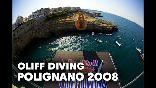 Red Bull Cliff Diving Polignano 2008  Highlights [upl. by Yrroc286]