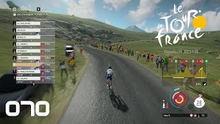 Tour de France 2018 PS4 070  Die letzten Berge  Lets Play [upl. by Issej499]