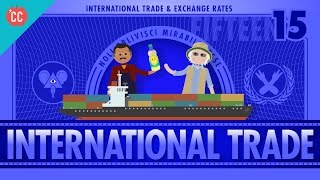 Imports Exports and Exchange Rates Crash Course Economics 15 [upl. by Hungarian822]