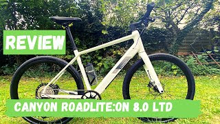 Canyon RoadliteON 8 0 LTD das EBike mit dem neuem Fazua Ride 60 EBike Motor ebike bike [upl. by Emlynne6]