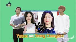 Girlgroup Make Up Worldcup Seventeens Jeonghan chooses Somis makeup [upl. by Kajdan]