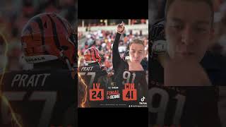 Bengals dominate Raiders nfltrending nflviral nflshorts bengals raiders [upl. by Caine]