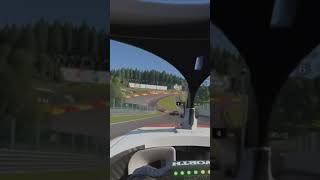 VR Super Formula overtake into Eau Rouge 🤤 gt7 psvr2 shorts [upl. by Novets]