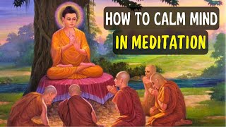 How To Calm Our Mind  Buddha Story On Meditation  Beginners Meditation Guide [upl. by Demb100]