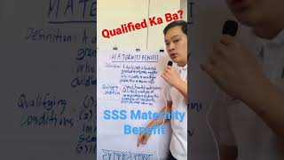 Maternity Benefit Ng SSS Qualified Ka Ba [upl. by Llerol]