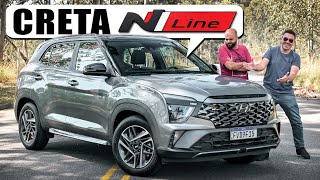 Hyundai Creta N Line melhorou o visual mas será mais um esportivado [upl. by Nnovahs315]