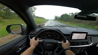 2021 Chevrolet Tahoe Z71  POV Test Drive [upl. by Ynnub]