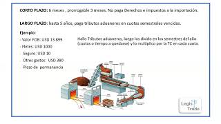 Importación Temporal para Reexportación en el mismo estado  Ejemplo [upl. by Orford879]