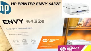 Unboxing HP Printer Envy 6432E [upl. by Alurd315]