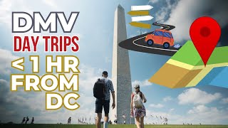 Day trips from DC Exploring the DMV area  Road Tripping America [upl. by Alcock]