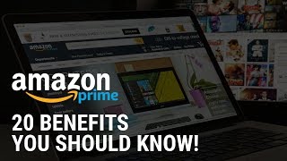 20 Amazon Prime Benefits You Should Know About [upl. by Linzer]