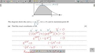 9709w23qp31 Q9a Topic 34 Differentiation A Level Mathematics [upl. by Wilda]