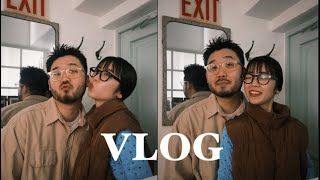 【VLOG】2DAYS✌🏻朝活休日六本木二子玉川桜新町🌸カフェ定食なかなか洋服が決まらないGRWM✌🏻ヴィンテージマンション [upl. by Ogires]