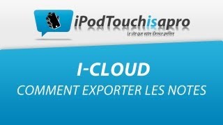 Exporter les Notes depuis votre compte iCloud avec CopyTrans Contact [upl. by Areik]