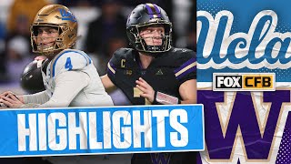 UCLA Bruins vs Washington Huskies Highlights  FOX College Football [upl. by Graaf]