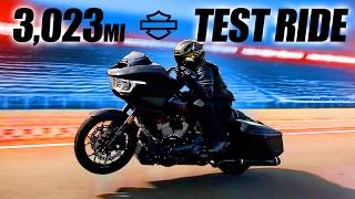 BRUTALLY HONEST HarleyDavidson CVO Road Glide ST Test Ride [upl. by Yhtur58]