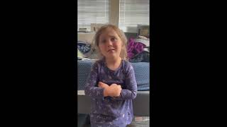 Toddler Scolds Dad For Speaking to His Teenage Daughter Angrily  1215002 [upl. by Orgell700]