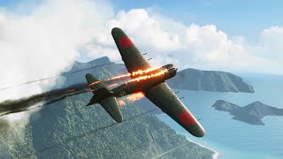 Battlefield 5  Zero A6M Kamikaze Terror over the Pacific  4K [upl. by Melamed359]