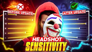 2024  BEST SENSITIVITY  FOR HEADSHOT  BEST SENSITIVITY IN FREE FIRE  FREE FIRE MAX [upl. by Bunce]