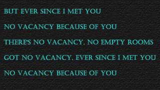 One Republic  No Vacancy lyrics on Screen [upl. by Hodgkinson667]