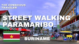 Street Walk in Paramaribo [upl. by Cathlene]