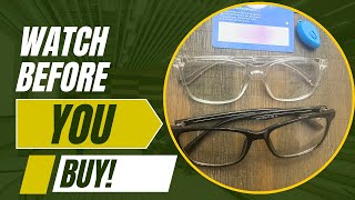 Review and Demo of Blue Light Blocking Glasses [upl. by Leaw]