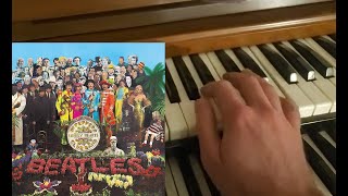 Lucy in the Sky on the BEATLES organ Lowrey DSO1 [upl. by Earas487]