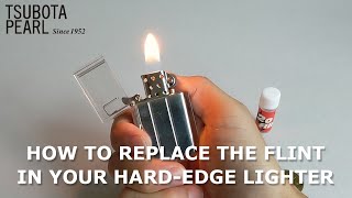 HOW TO REPLACE THE FLINT IN YOUR HARDEDGE LIGHTER [upl. by Hamas924]