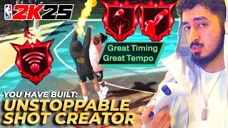 TYCENO UNSTOPPABLE SHOT CREATOR BUILD IN NBA 2K25 BEST BUILD 2K25 [upl. by Bradleigh382]