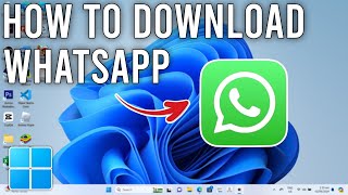 How to Install Whatsapp on PC or Laptop  Tutorial [upl. by Supat67]