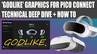 Pico connect GODLIKE settings deep dive increase resolution and bitrate text in description [upl. by Denney]