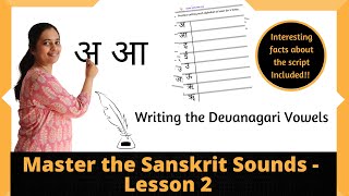 Learn to write the Devanagari script [upl. by Nodnalb456]